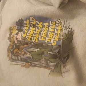 Mike Lange Hockey Hounds Vintage Pittsburgh Penguins XXL Sweatshirt